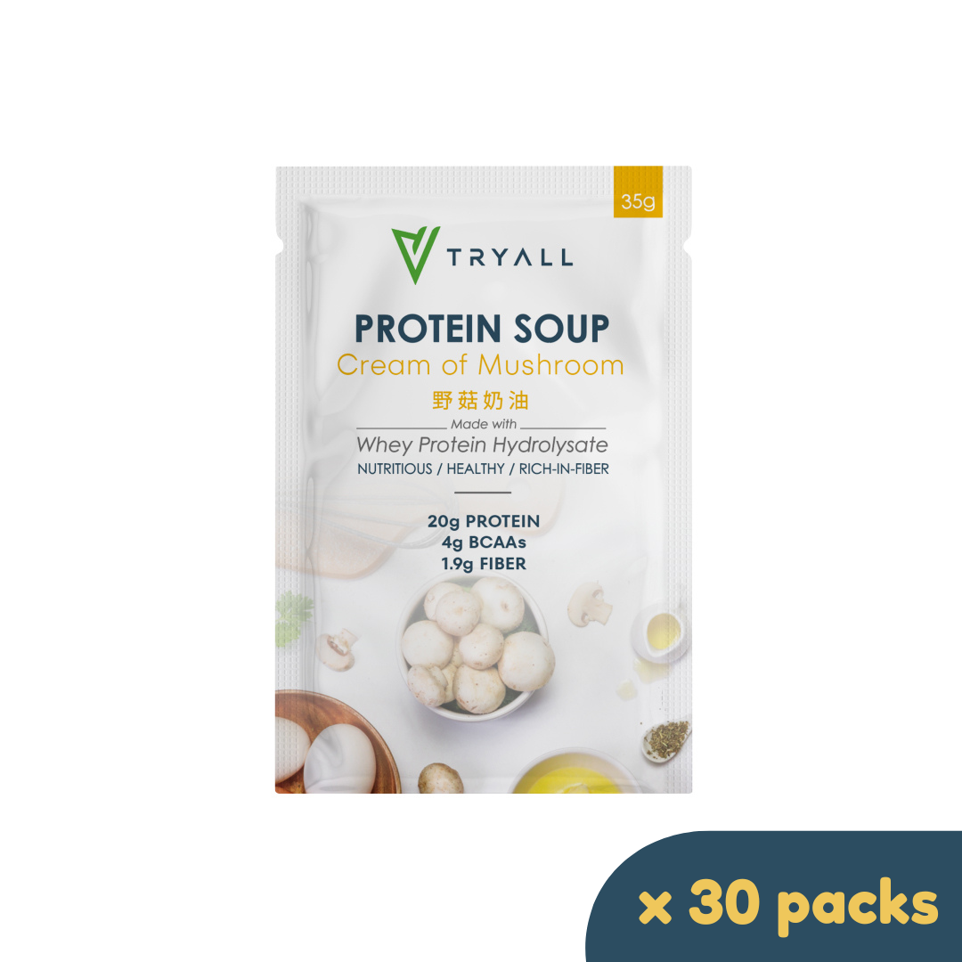 Tryall | Hydrolysate Protein Soup-Cream of Mushroom(35g x 30)