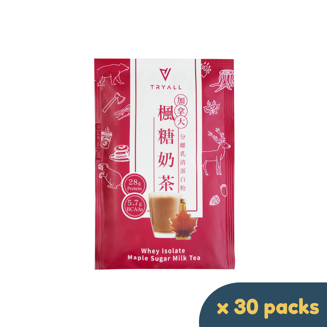 Tryall | Whey Protein Isolate-Maple Sugar Milk Tea(38g x 30)