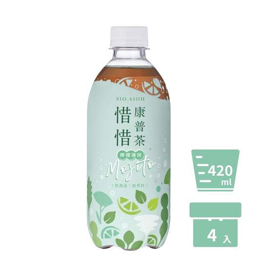 惜惜康普茶 | 檸檬薄荷 (420ml x 4)