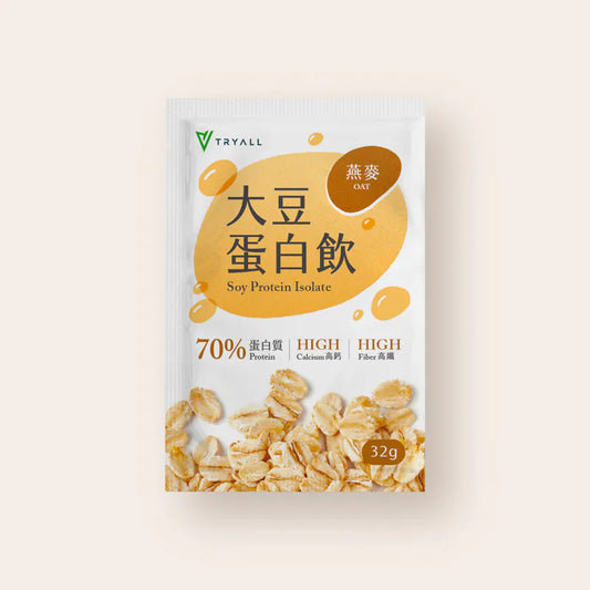 Tryall | 高鈣高纖大豆蛋白 (32g/包) - 燕麥