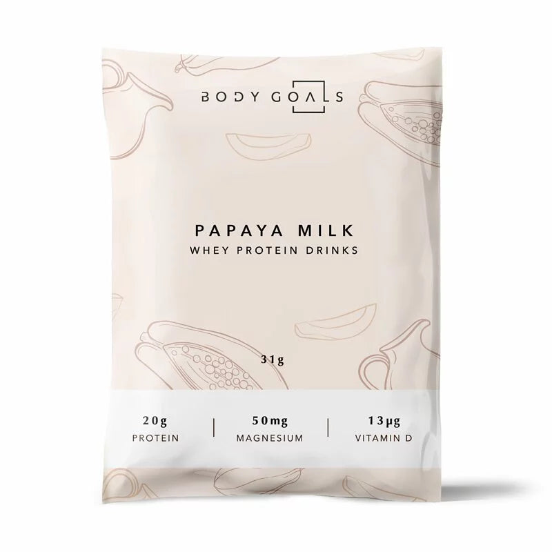 Body Goals | Whey Protein (31g) - Papaya Milk