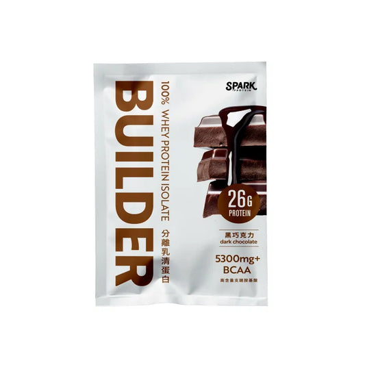 Spark | Builder 分離乳清(38g/包) - 黑巧克力