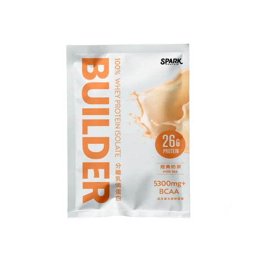 Spark | Builder 分離乳清(38g/包) - 經典奶茶