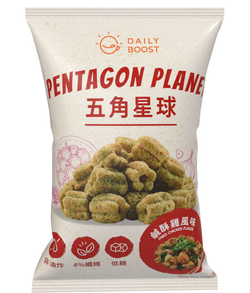 Daily Boost｜Pentagon Planet-Fried Chicken(80g)