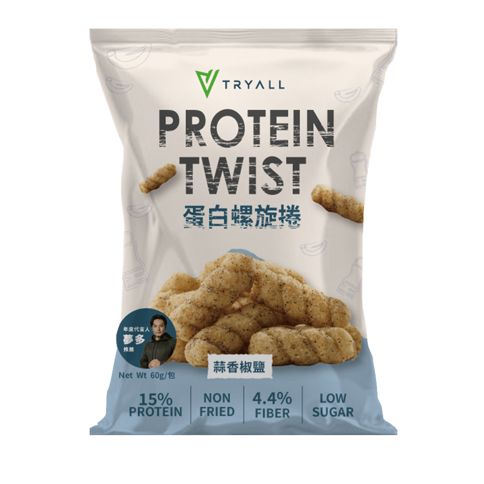 Tryall | Protein Twist Cookies-Garlic, Salt & Pepper(60g)