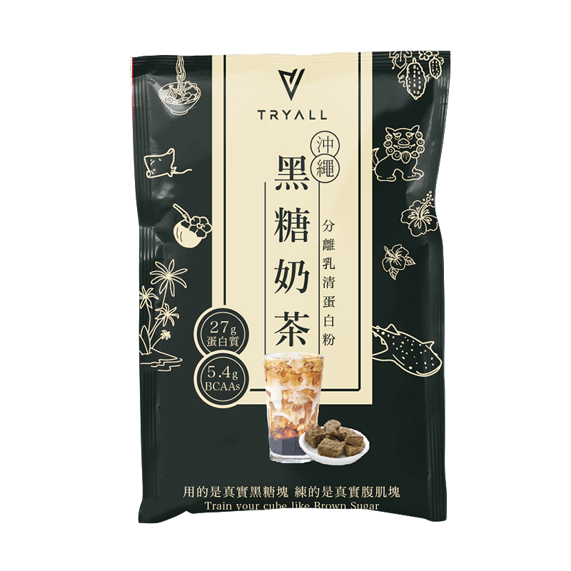 Tryall | 全分離乳清蛋白 (35g/包) - 黑糖奶茶