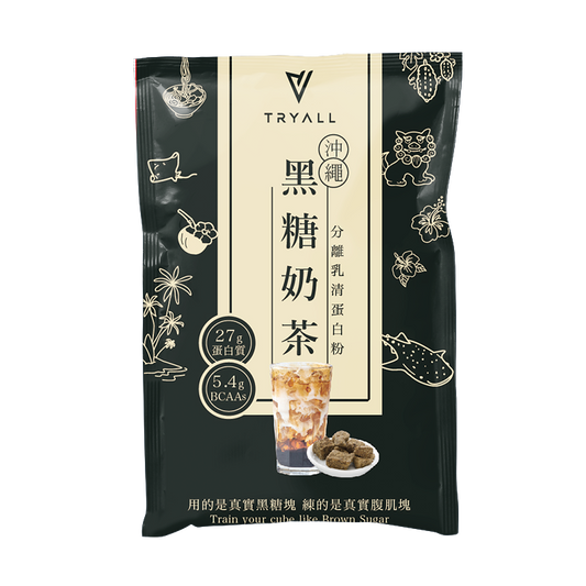 Tryall | 全分離乳清蛋白 (35g/包) - 黑糖奶茶