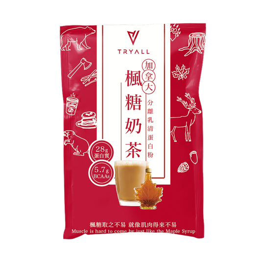 Tryall | 全分離乳清蛋白 (35g/包) - 楓糖奶茶