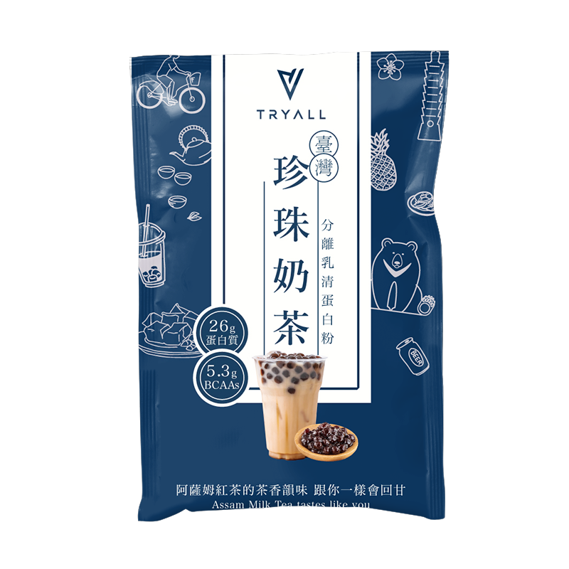 Tryall | 全分離乳清蛋白 (35g/包) - 珍珠奶茶