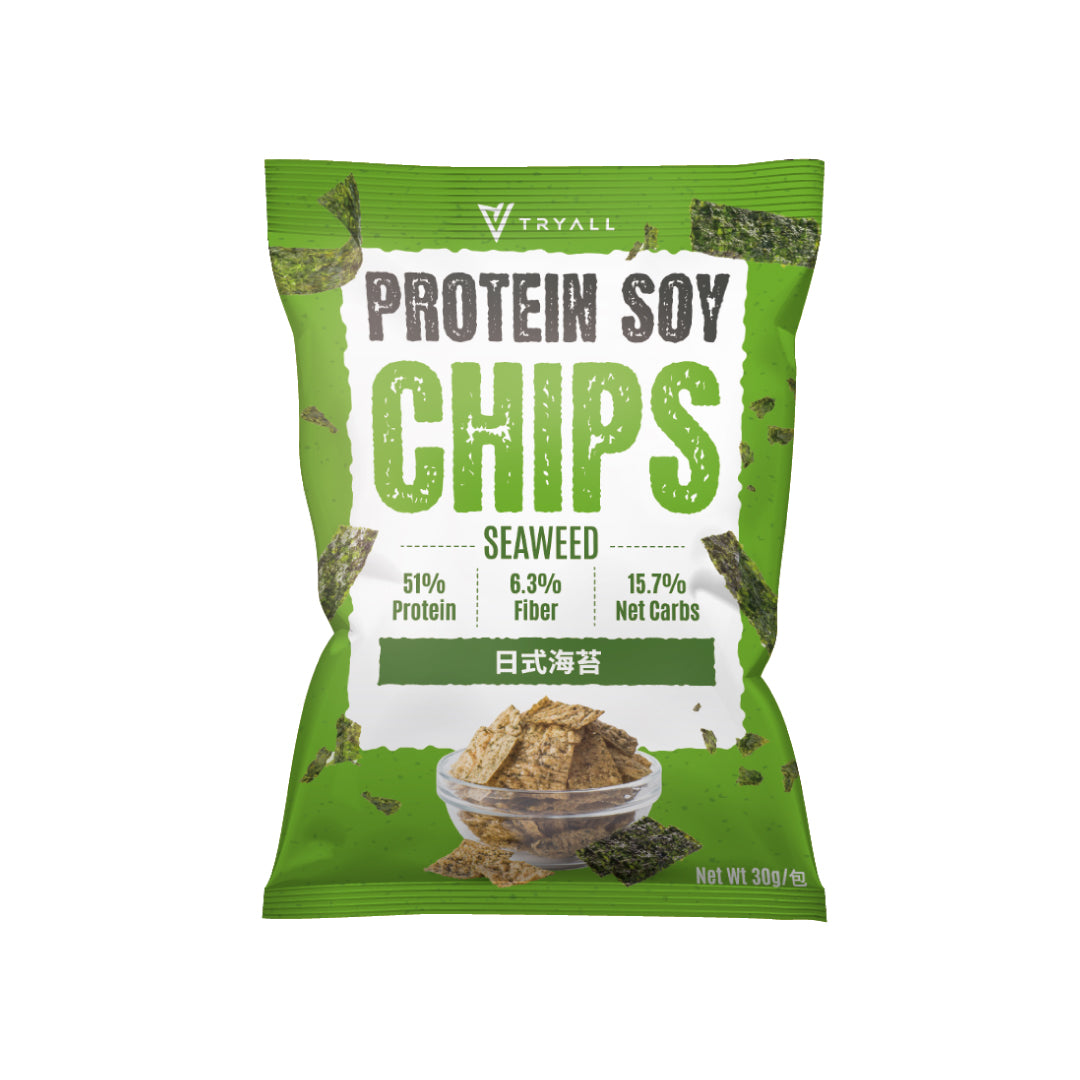 Tryall | Protein Soy Chips-Crispy Seaweed(30g)